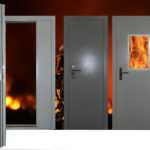 Противопожарные металлические двери